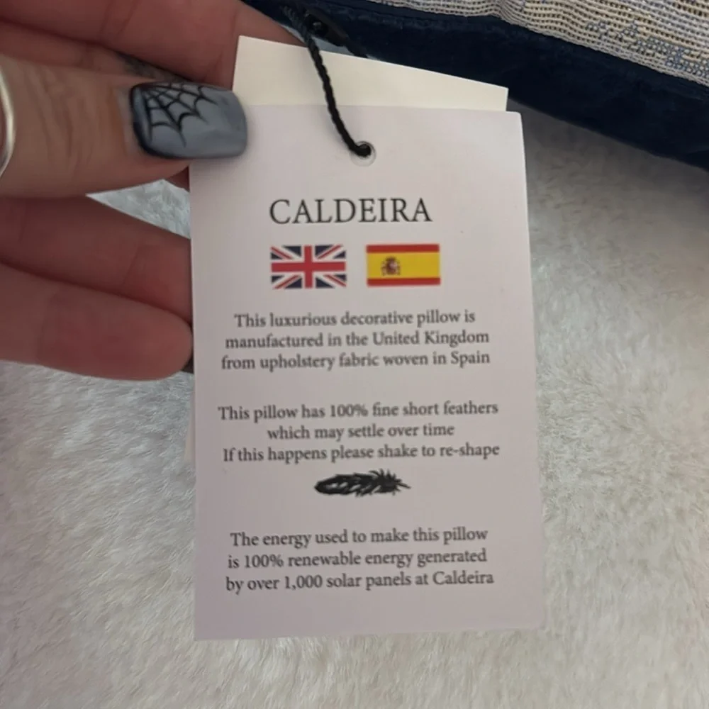 Caldeira Crosstitch Christmas stitched pillows